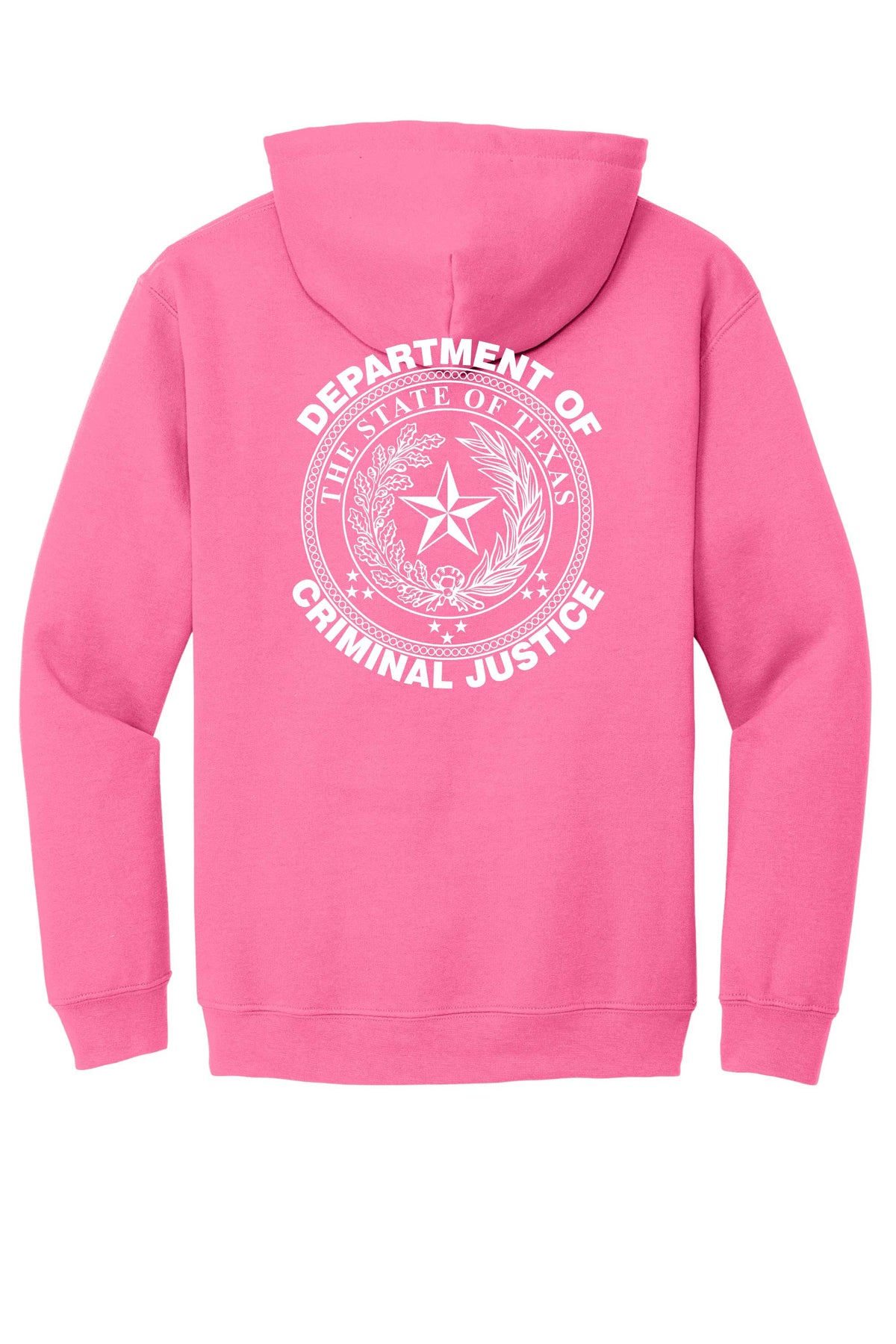 LIMITED EDITION - TDCJ Breast Cancer Awareness Gildan Heavy Blend™ Hooded Sweatshirt
