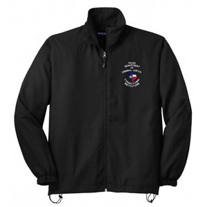 TDCJ JST70 Full-Zip Wind Jacket Black