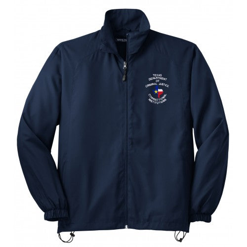 TDCJ JST70 Full-Zip Wind Jacket Navy