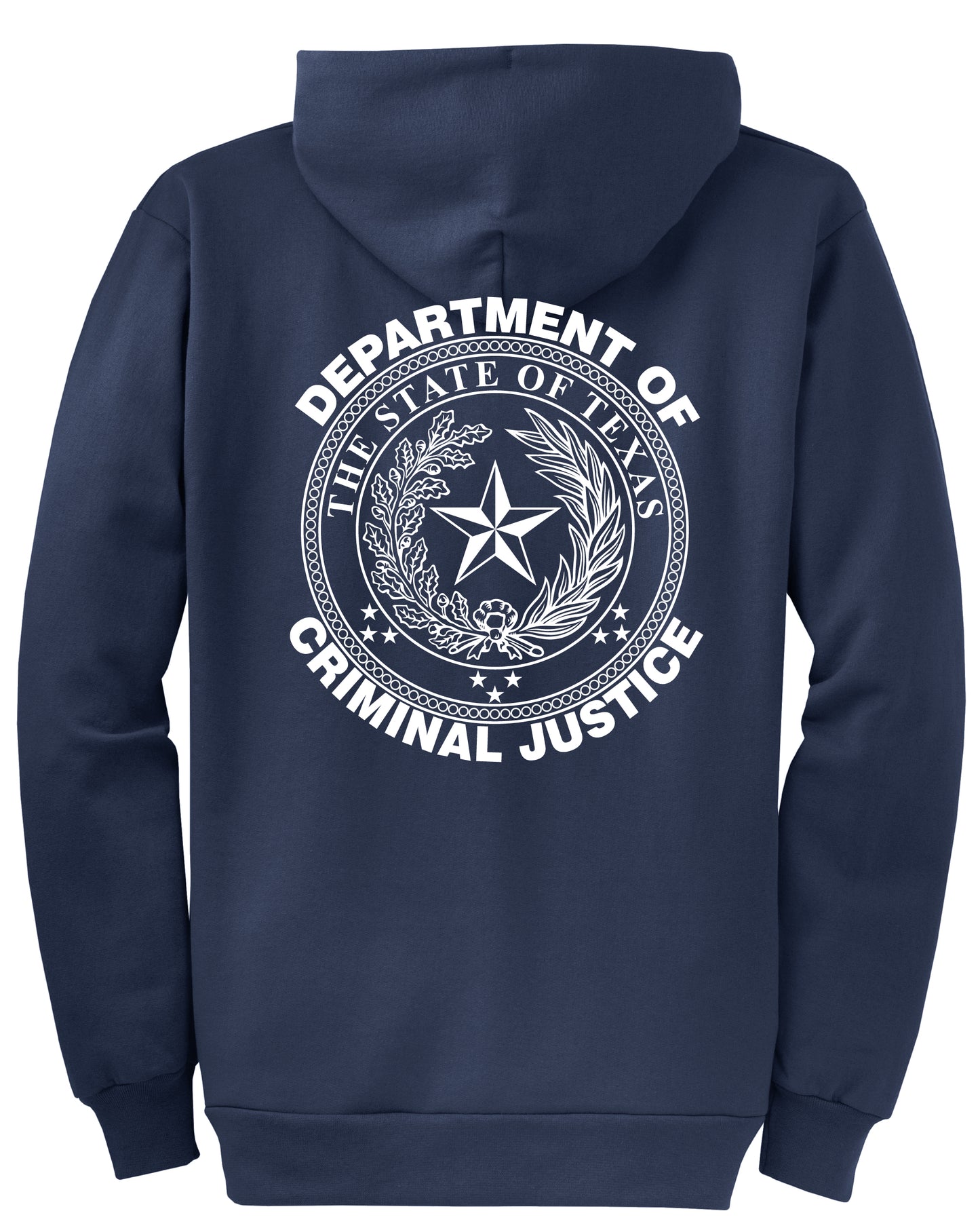 TDCJ Core Fleece Full-Zip Hooded Sweatshirt
