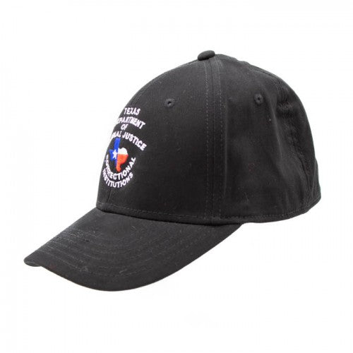TDCJ Cap A Flex Cap in Black