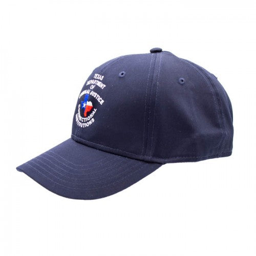 TDCJ Cap D Adjustable High Profile Cap in Navy