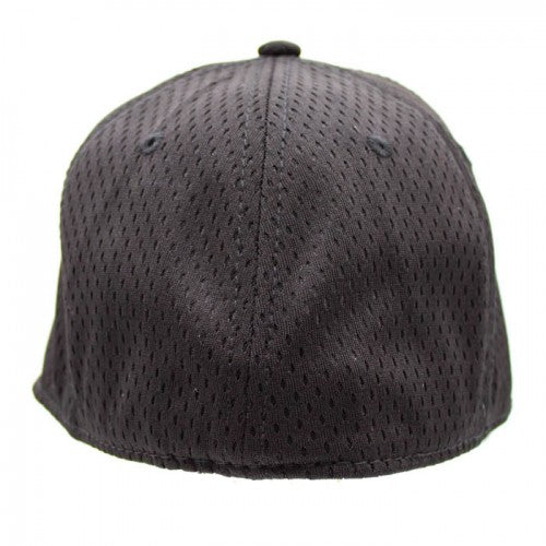 TDCJ Cap B Stretchable Polyester Pro Mesh Flex Cap in Black