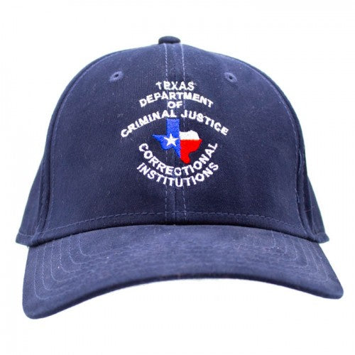 TDCJ Cap C Velcro Cap in Navy
