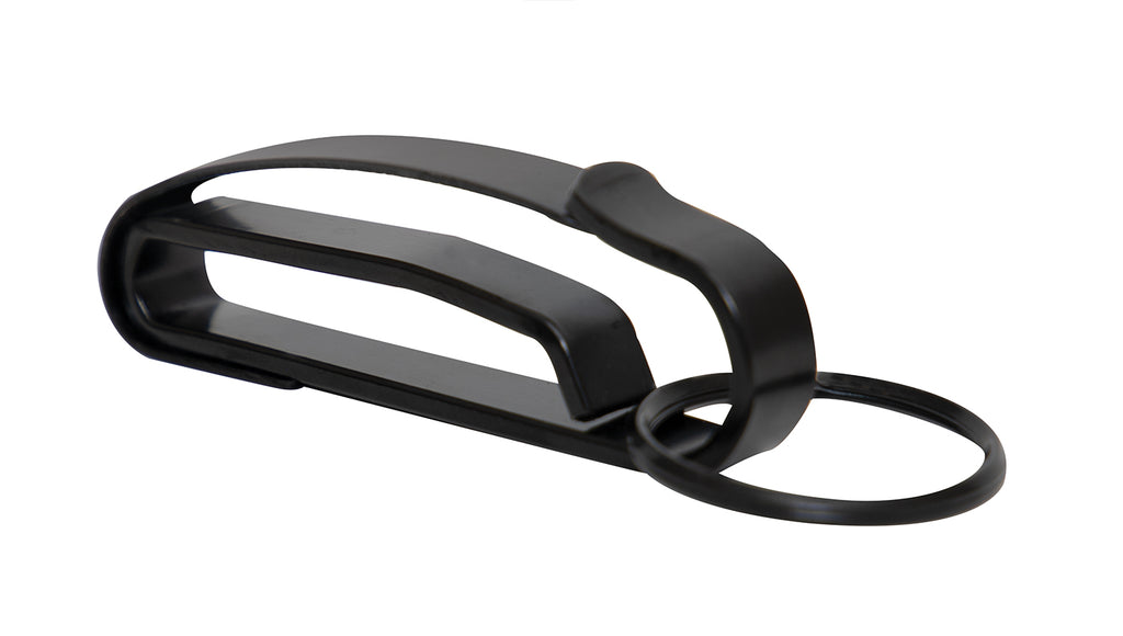 1843 Rothco Steel Belt Key Clip - Black