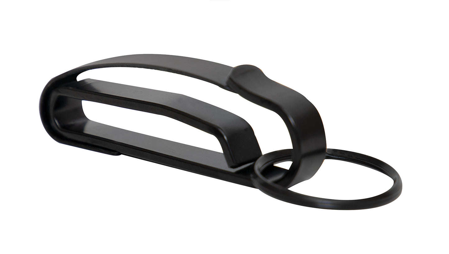 1843 Rothco Steel Belt Key Clip - Black