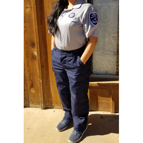 TDCJ Port Authority Grey Polo