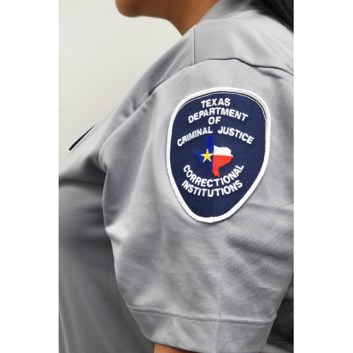 TDCJ Security Port Authority Grey Polo