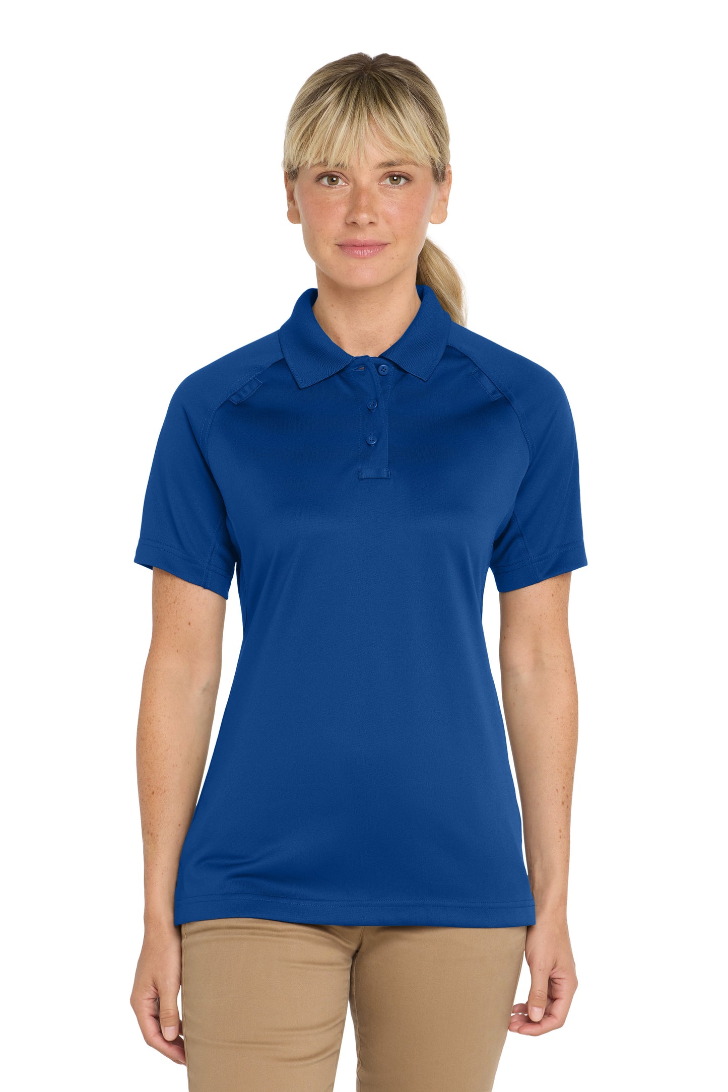 Non-Security TDCJ CornerStone® Women's Select Snag-Proof Tactical Polo. CS411