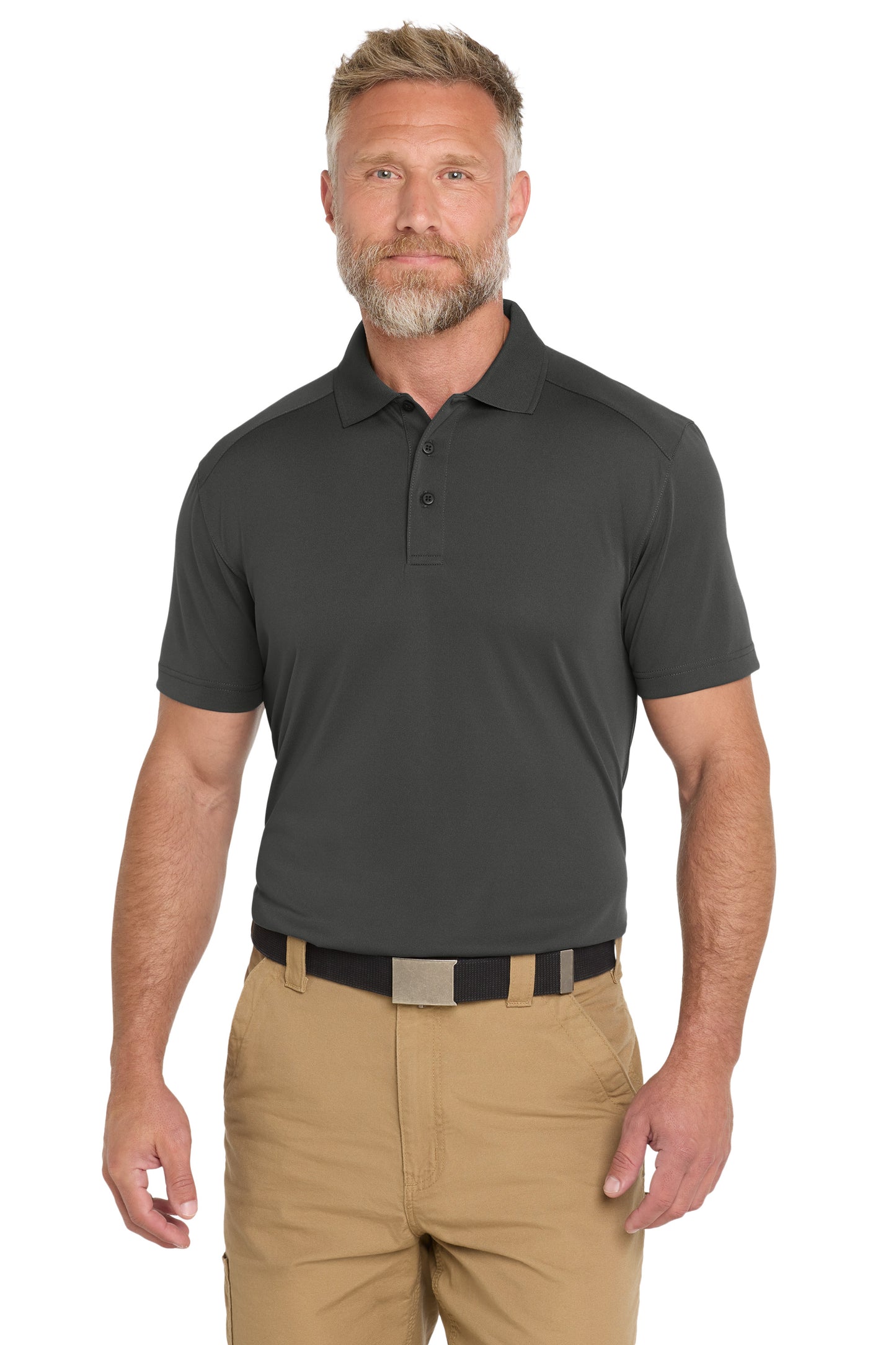 Non-Security TDCJ CornerStone® Select Lightweight Snag-Proof Polo. CS418