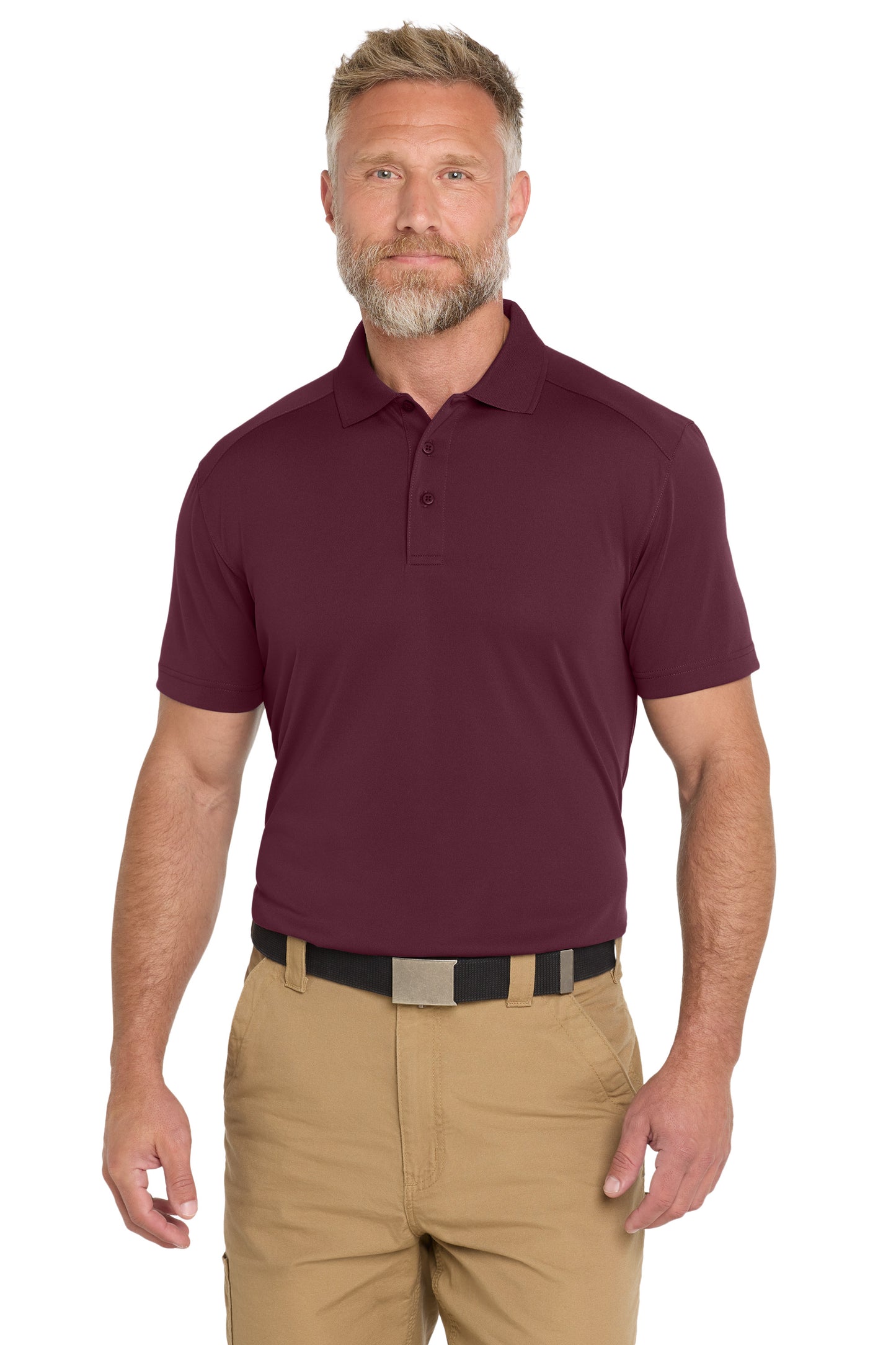 Non-Security TDCJ CornerStone® Select Lightweight Snag-Proof Polo. CS418