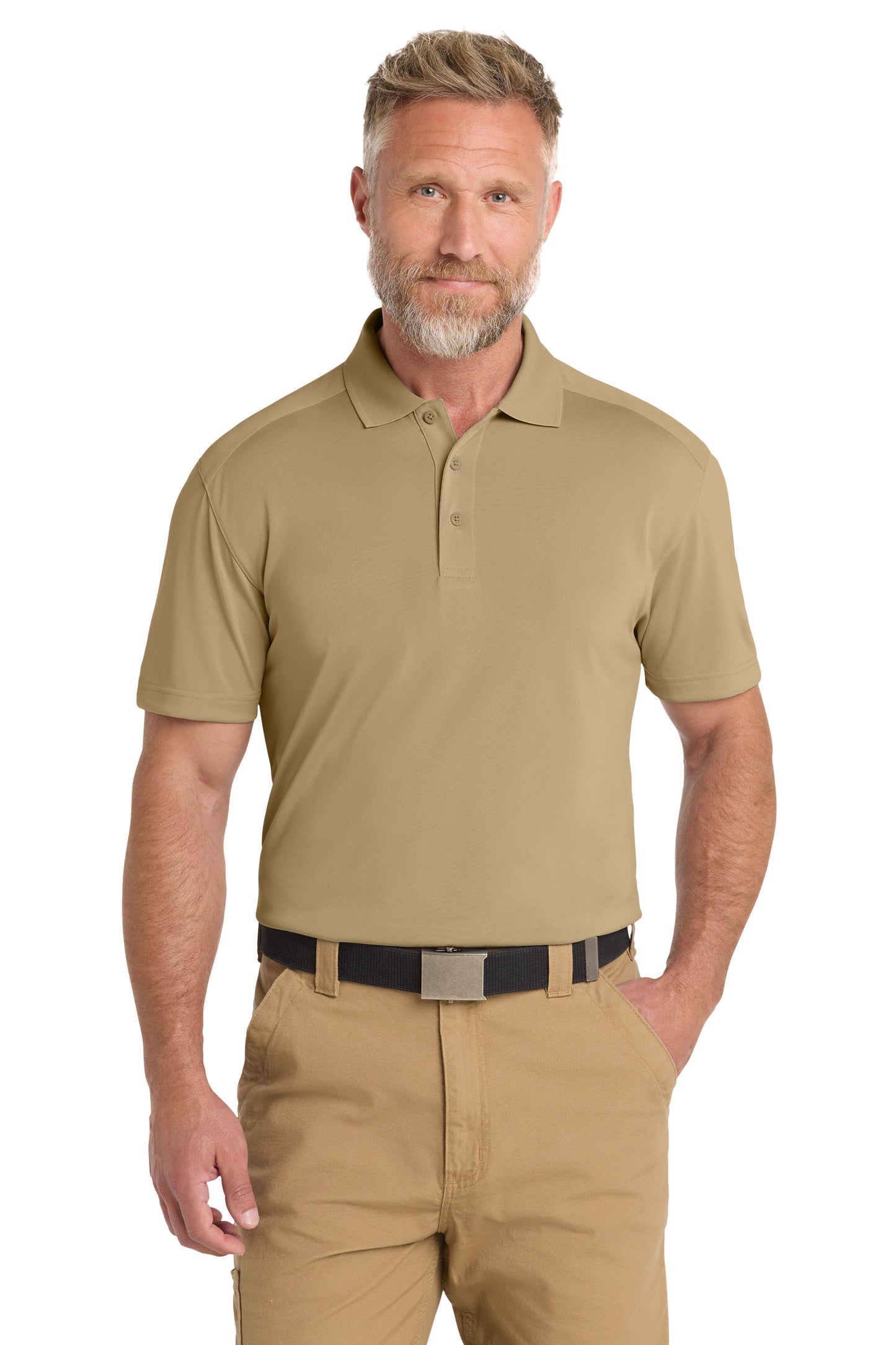 Non-Security TDCJ CornerStone® Select Lightweight Snag-Proof Polo. CS418