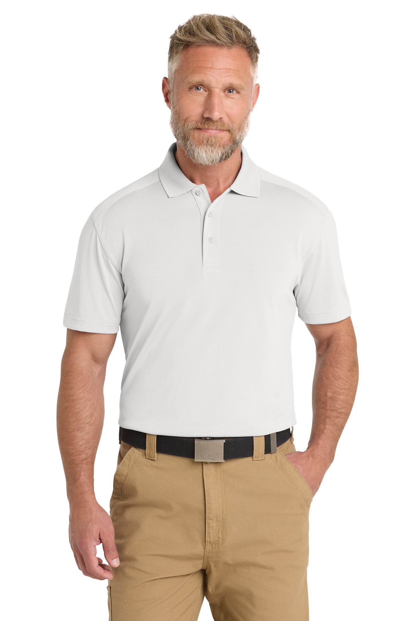 Non-Security TDCJ CornerStone® Select Lightweight Snag-Proof Polo. CS418