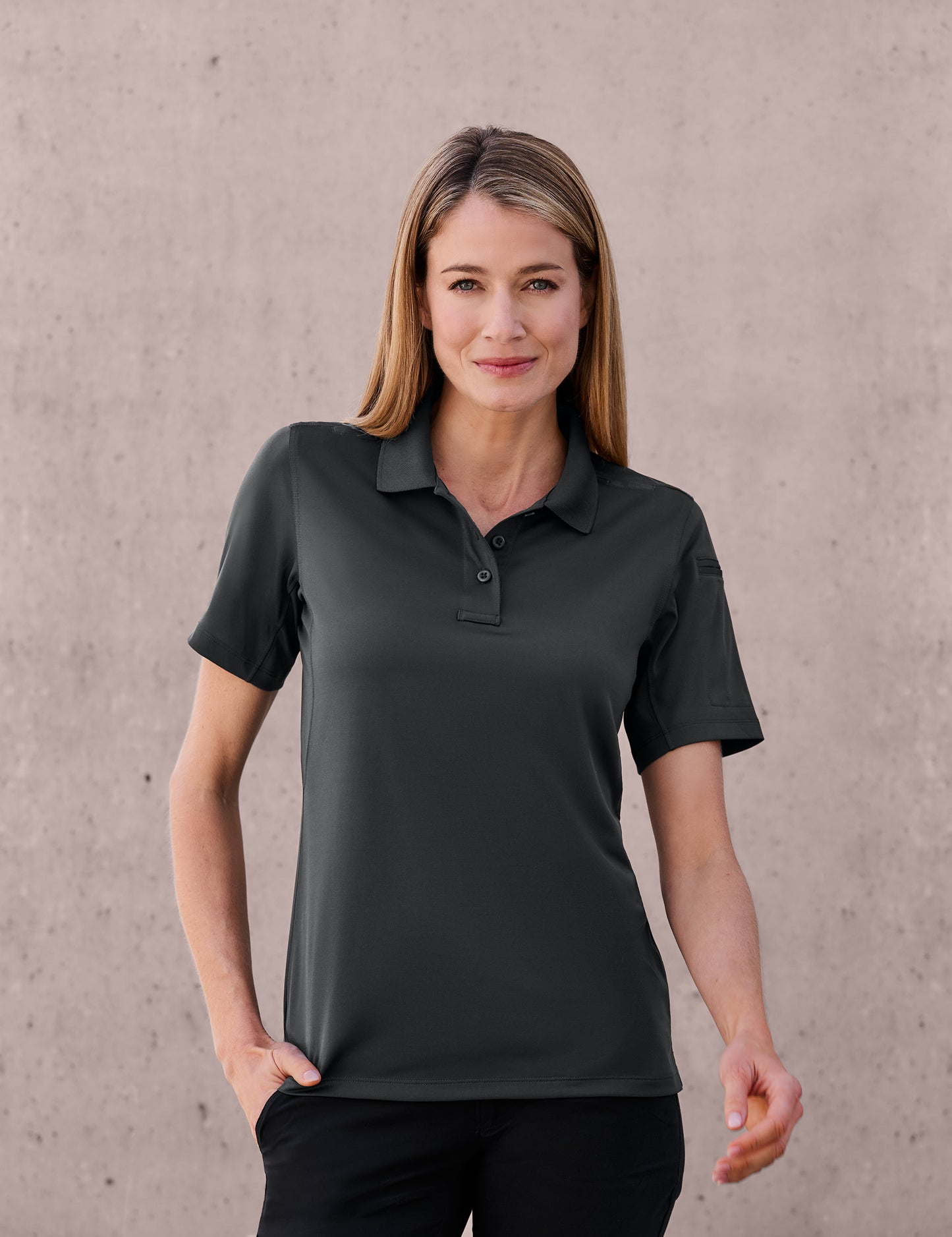 Non-Security TDCJ CornerStone ® Women's Workwear Pro Tactical Polo CS453