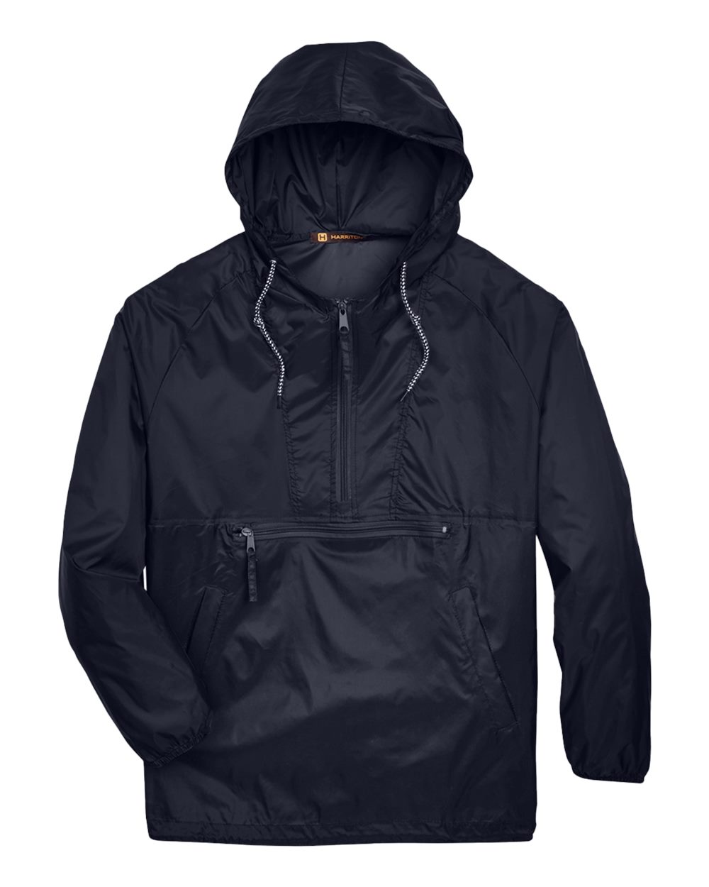TDCJ Pullover Packable Hooded Nylon Jacket