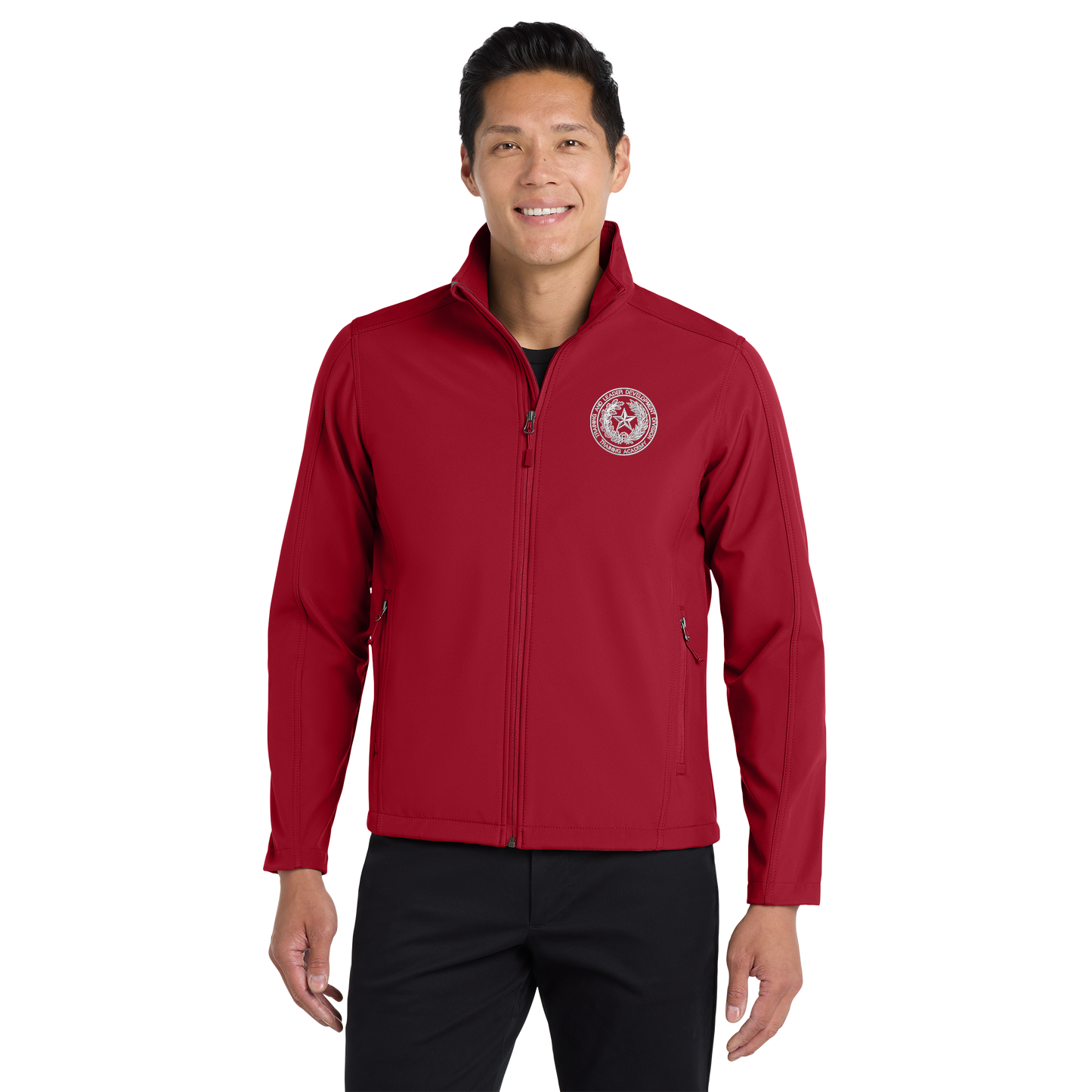 TDCJ Trainer J317 Core Soft Shell Jacket in Red