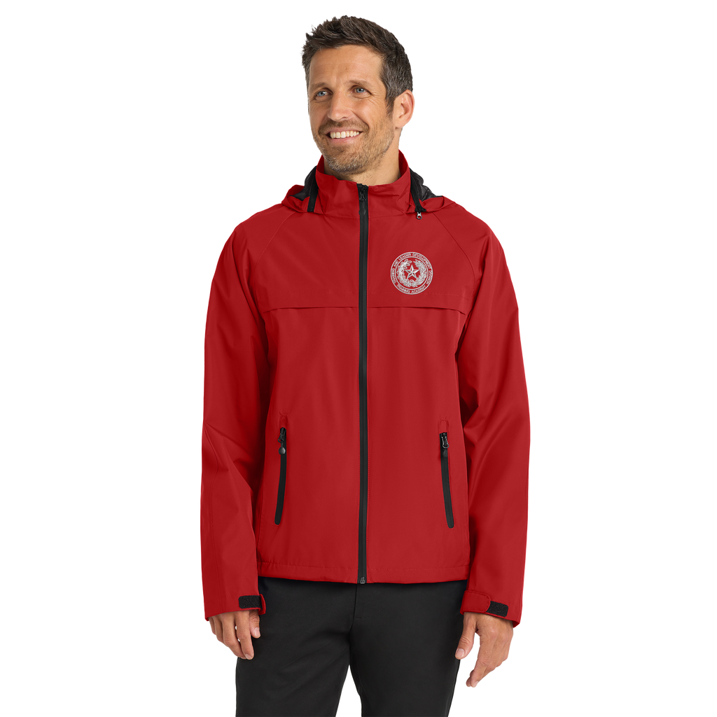 TDCJ Trainer J333 Torrent Waterproof Jacket In Red
