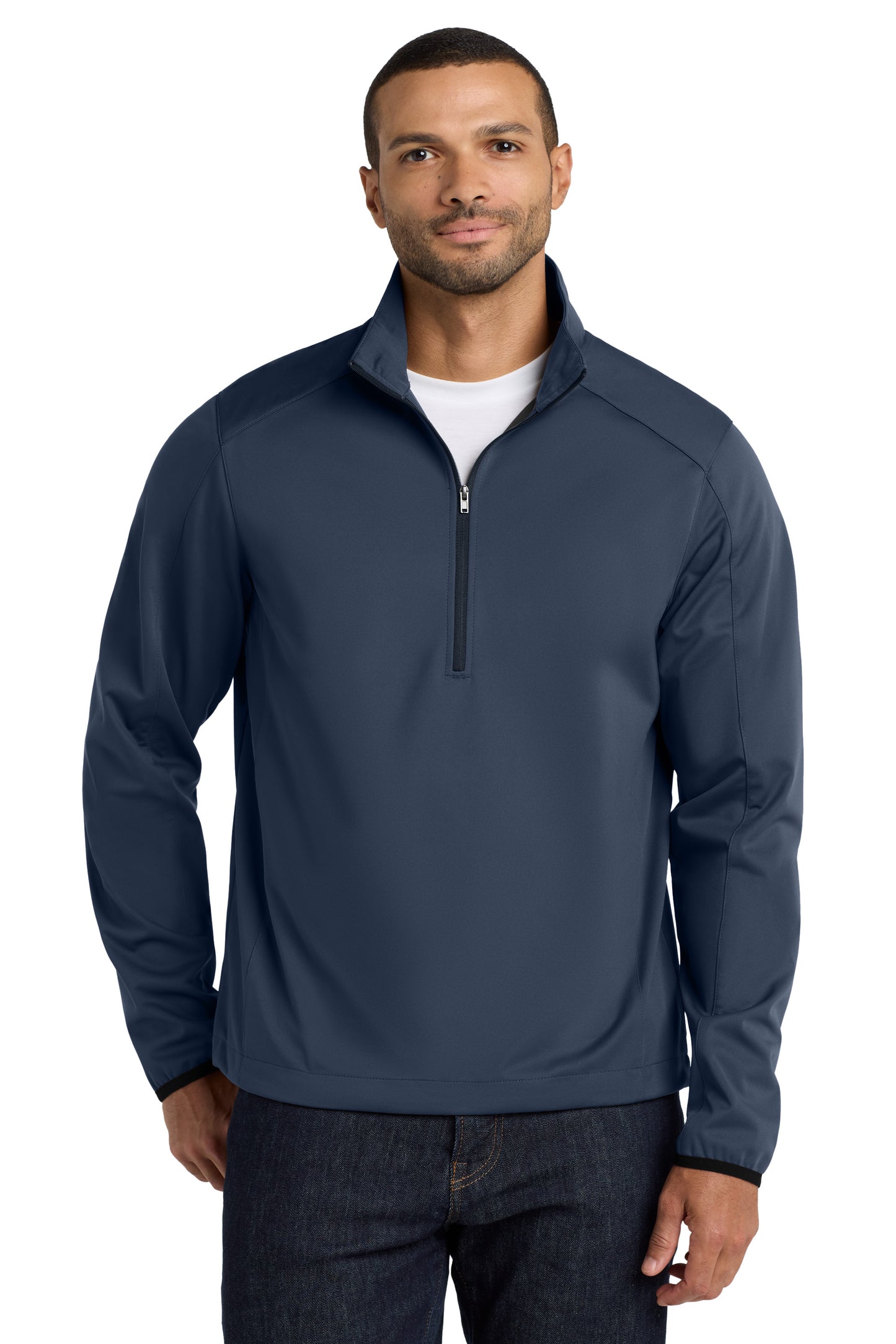 TDCJ J716 Port Authority® Active 1/2-Zip Soft Shell Jacket