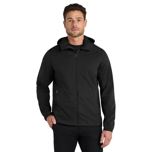 J719 TDCJ Active Hooded Soft Shell Jacket