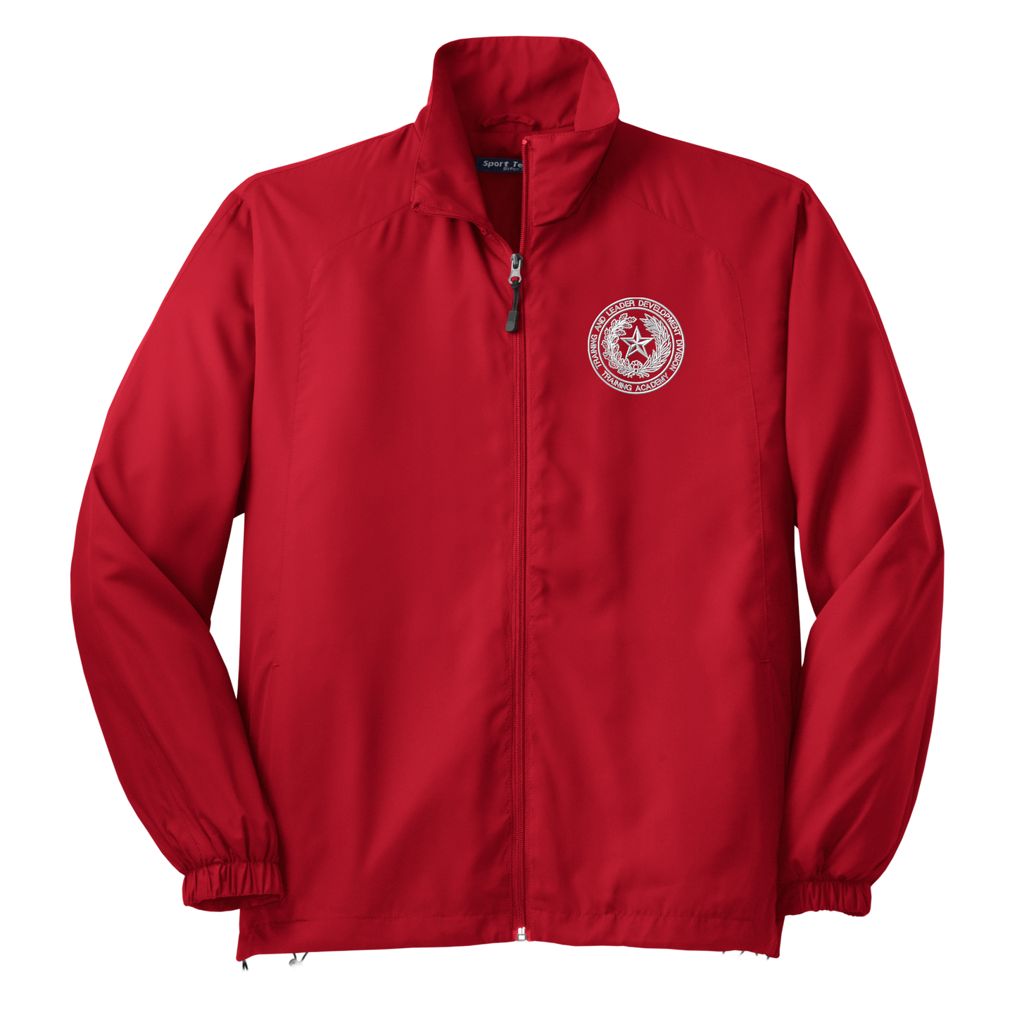 TDCJ Trainer JST70 Full-Zip Wind Jacket in Red