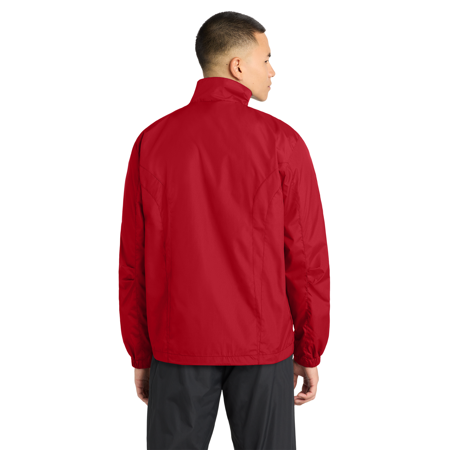 TDCJ Trainer JST70 Full-Zip Wind Jacket in Red