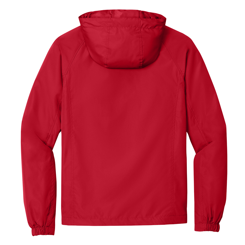 TDCJ Trainer JST73 Hooded Wind Breaker Back Flat