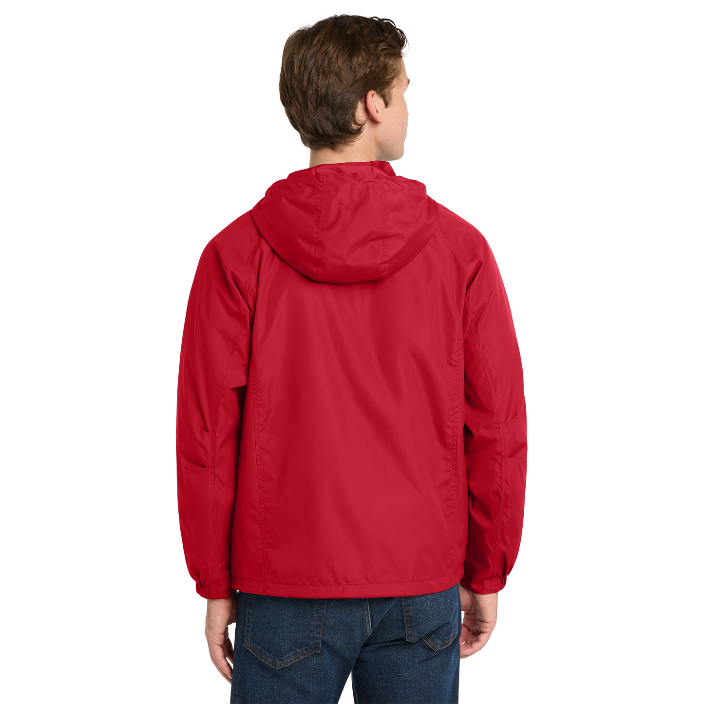 TDCJ Trainer JST73 Hooded Wind Breaker Bakc Model