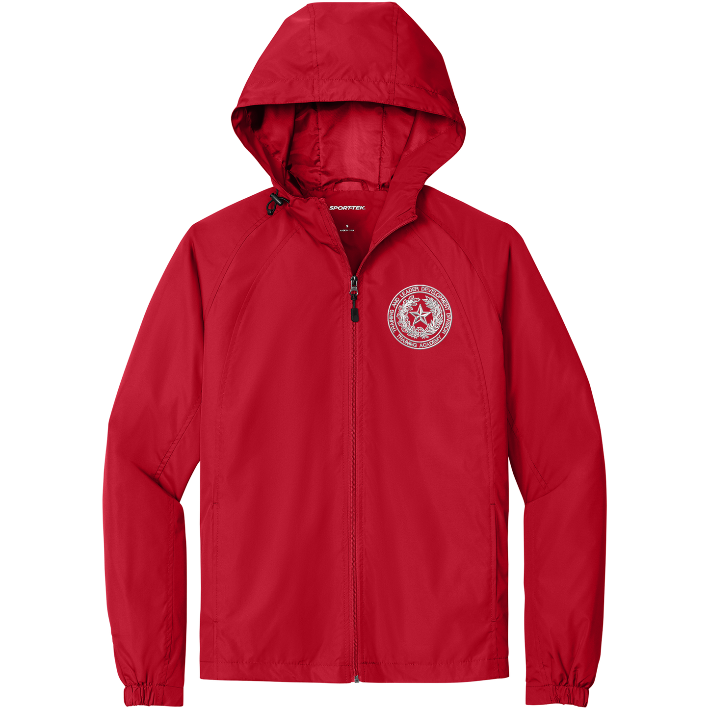 TDCJ Trainer JST73 Hooded Wind Breaker Front Flat