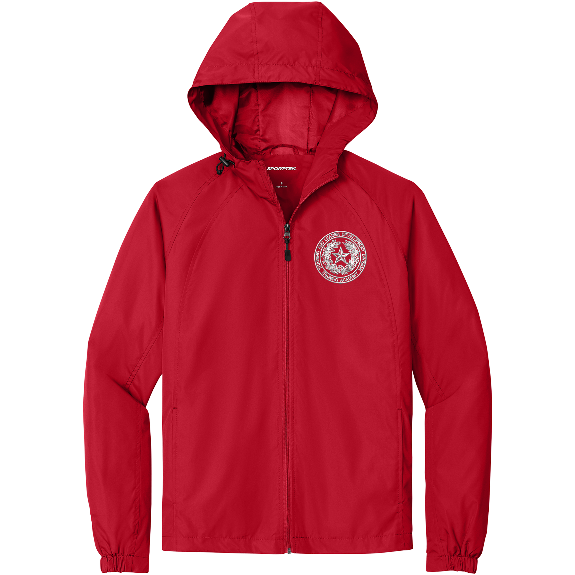 TDCJ Trainer JST73 Hooded Wind Breaker Front Flat