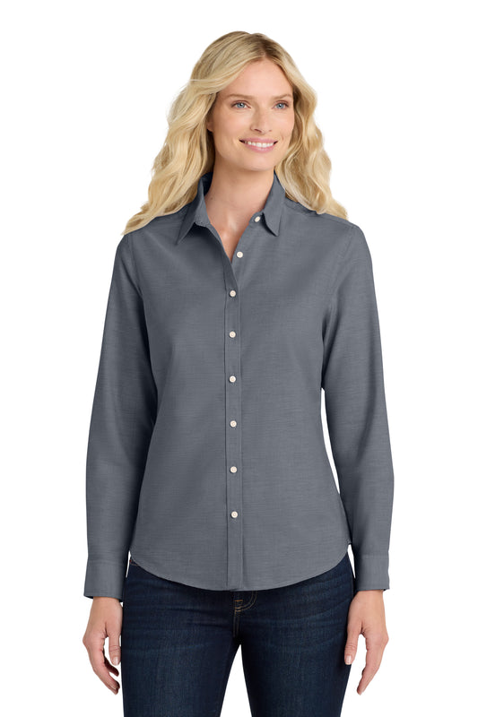 TDCJ Port Authority® Women's SuperPro™ Oxford Shirt. L658