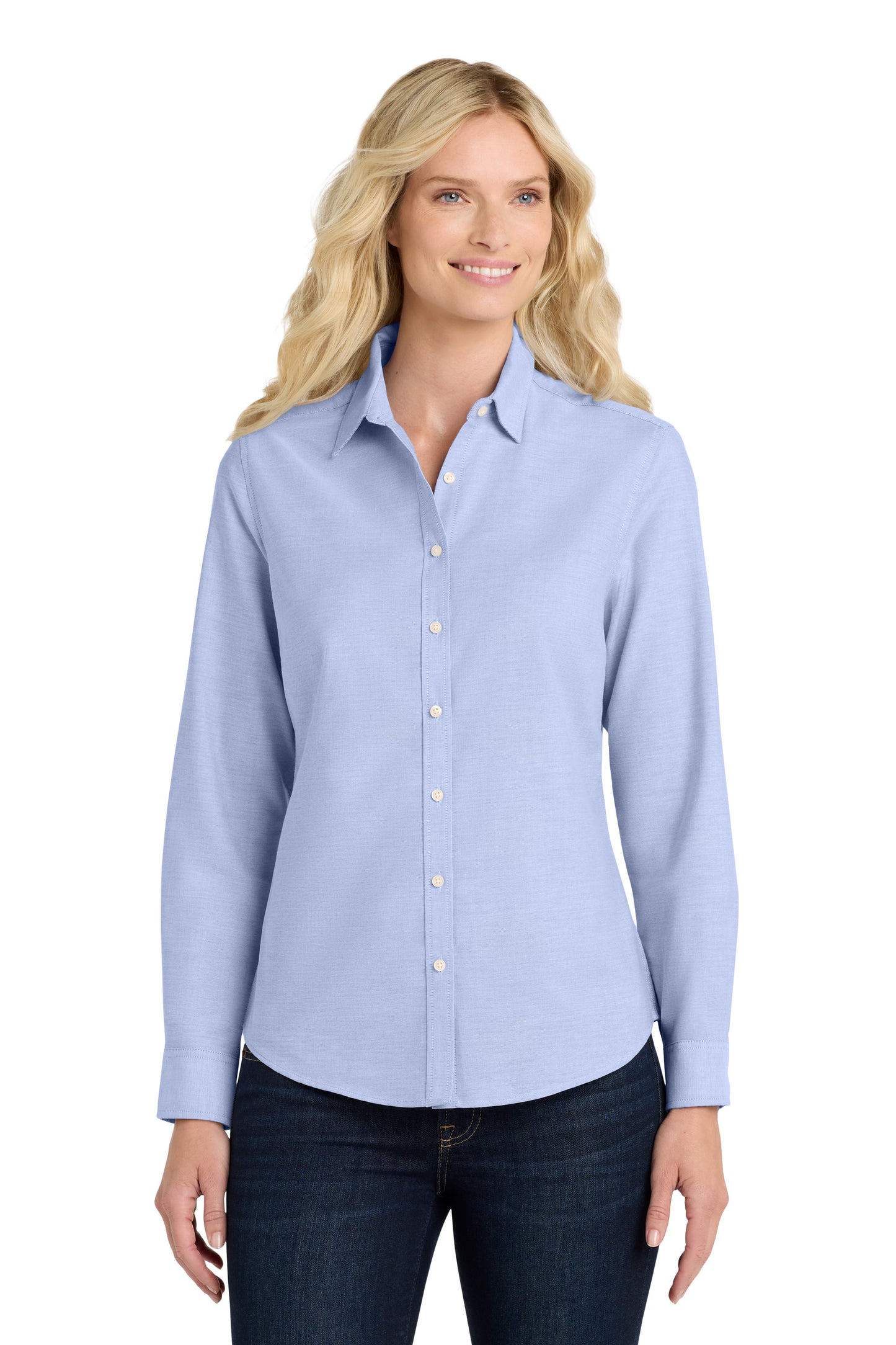 TDCJ Port Authority® Women's SuperPro™ Oxford Shirt. L658