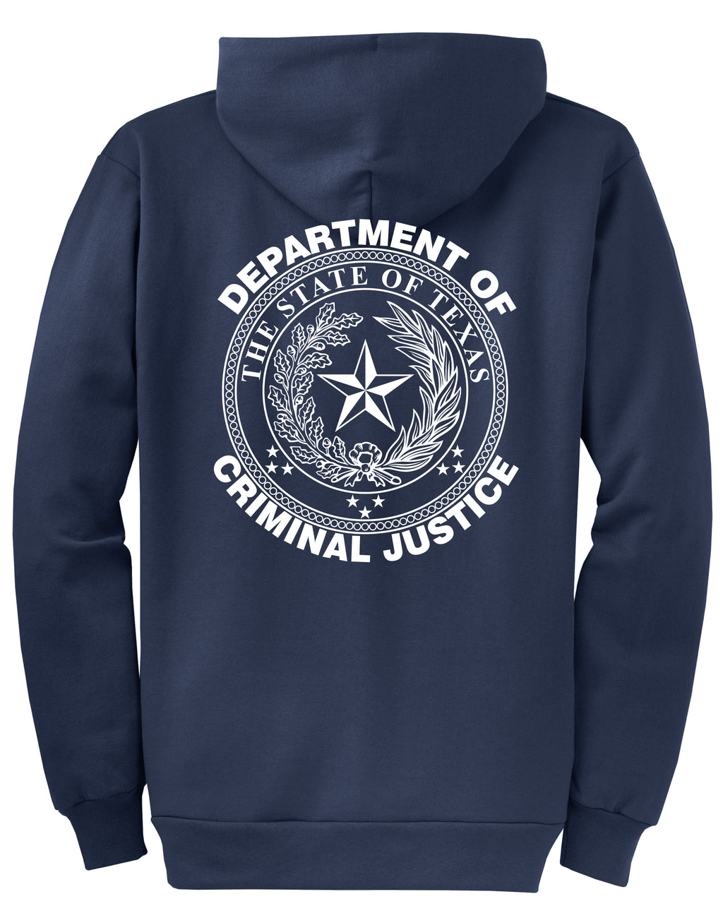 TDCJ Core Fleece Full-Zip Hooded Sweatshirt