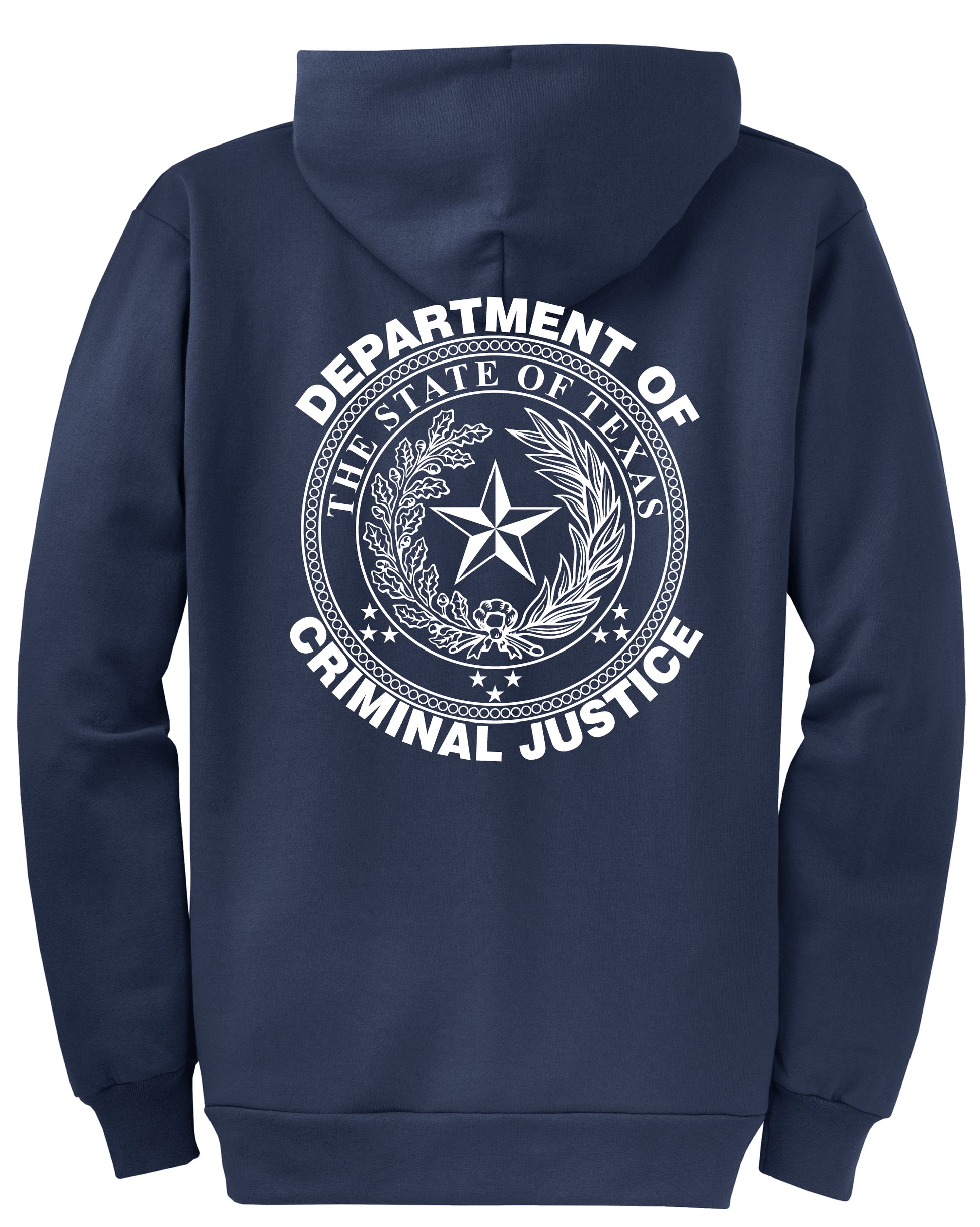 TDCJ Core Fleece Full-Zip Hooded Sweatshirt
