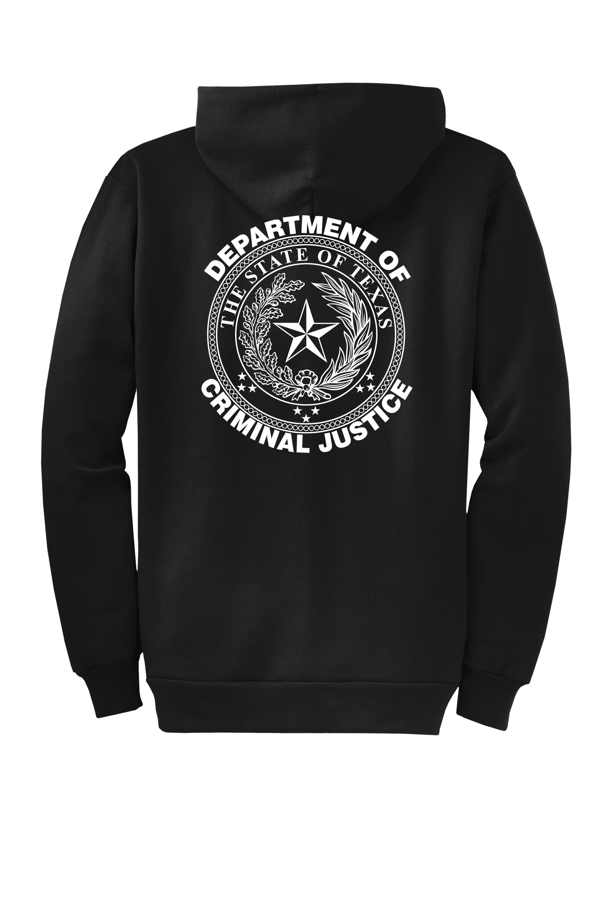 TDCJ Core Fleece Full-Zip Hooded Sweatshirt