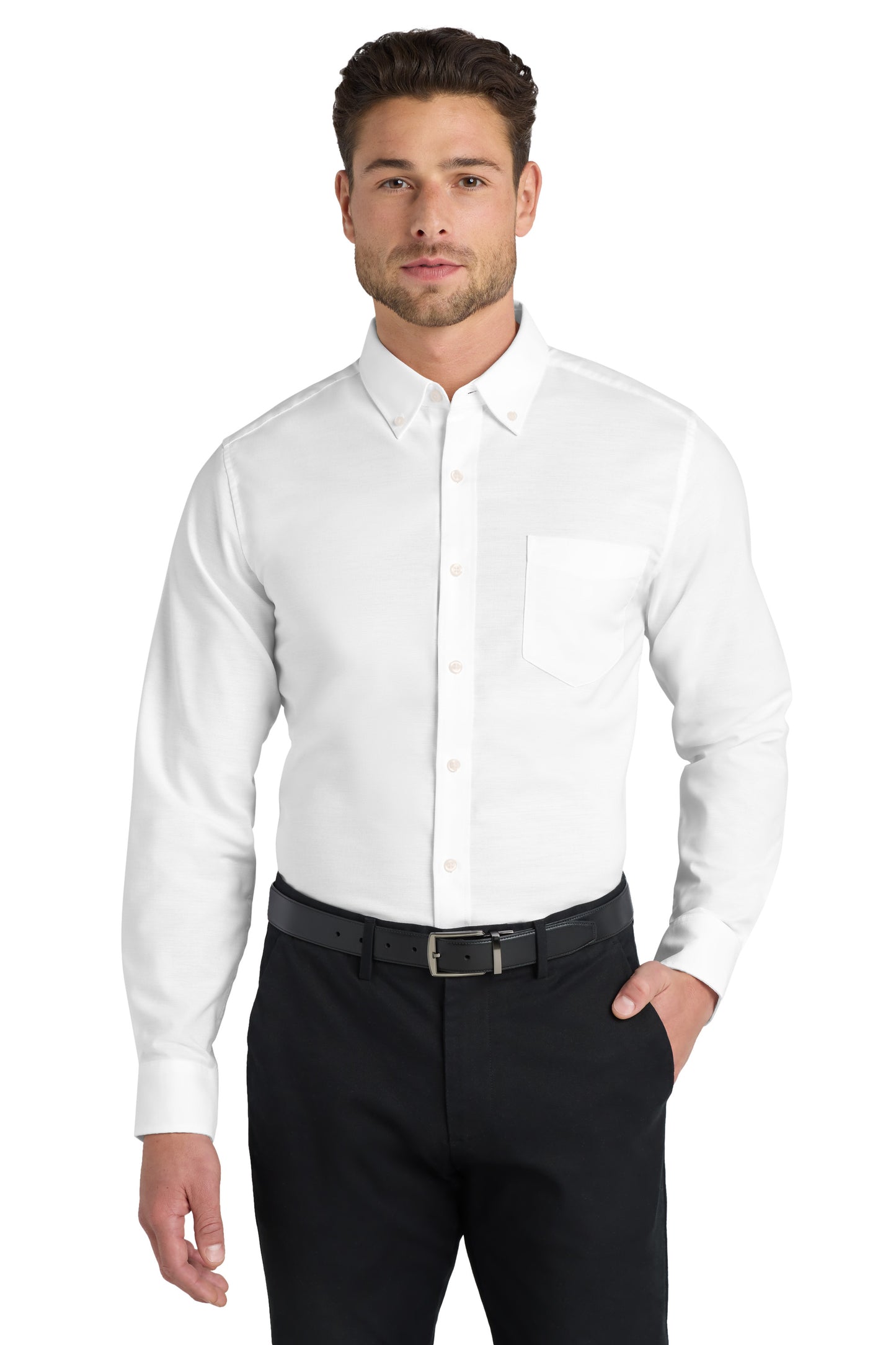 TDCJ Port Authority® SuperPro™ Oxford Shirt S658