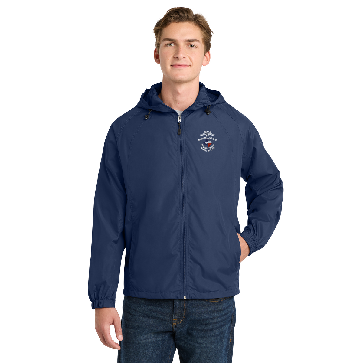 TDCJ JST73 Full Zip Wind Jacket with Hood – TDCJ Mobile