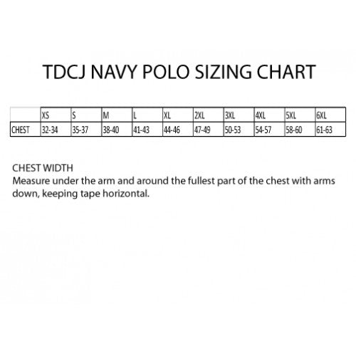 TDCJ Port Authority Grey Polo